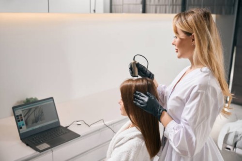 badanie włosów trychoskopem kurs trychologiczny.jpg